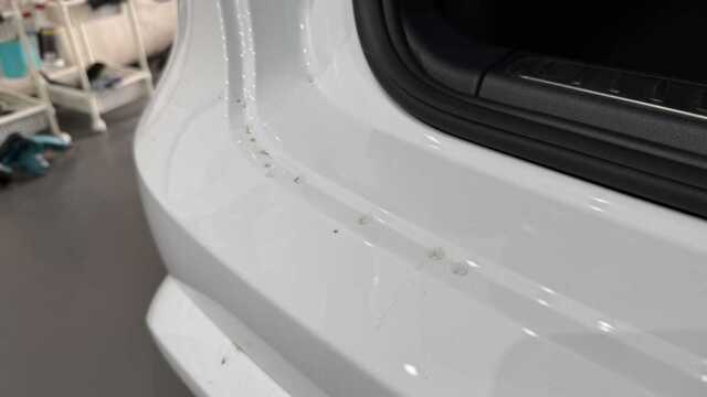ポルシェ マカンGTS 施工前のリアまわり確認画像1