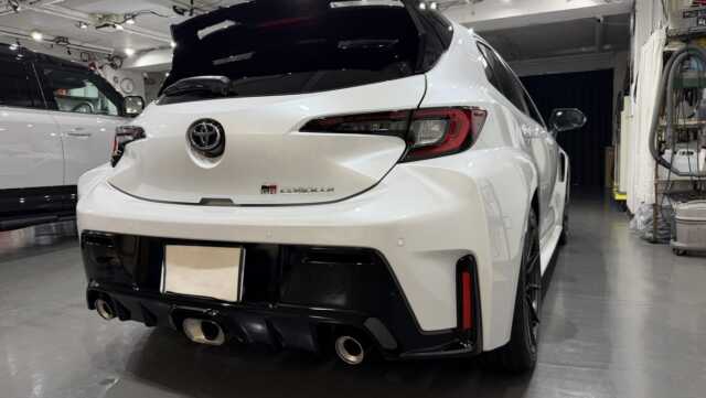 トヨタGRカローラ PLATINUM EXセラミックコーティング施工完成画像