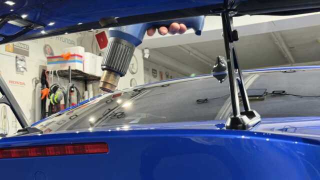 スバル BRZ STIスポーツ TYPE RA コーティング施工前の確認画像2