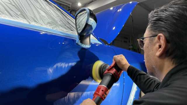 スバル BRZ STIスポーツ TYPE RA 細部施工後の確認画像1
