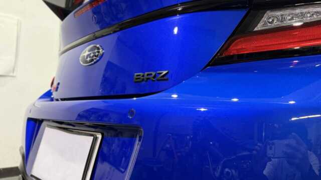 スバル BRZ STIスポーツ TYPE RA 施工後ボンネット画像