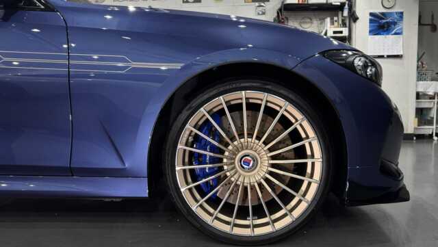施工後のBMWアルピナ B3 GTツーリングのアルピナホイール
