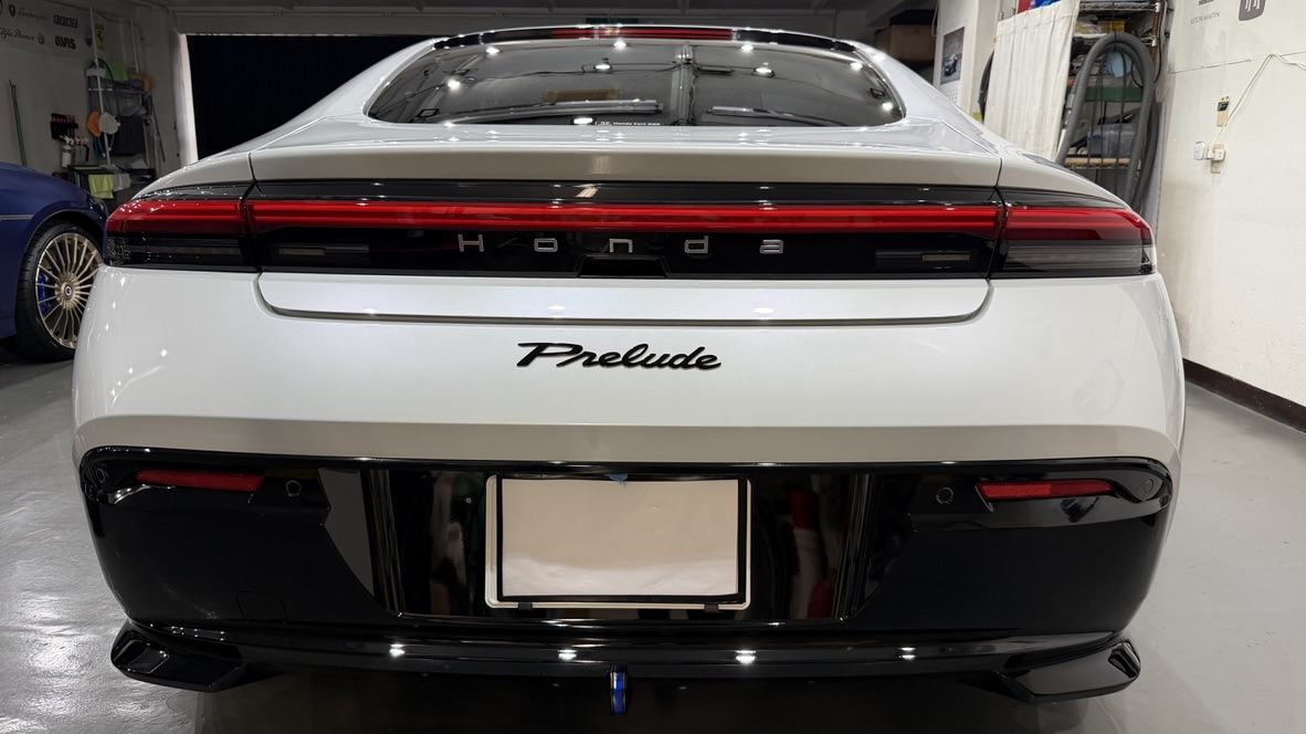 ホンダプレリュードカーコーティング施工画像