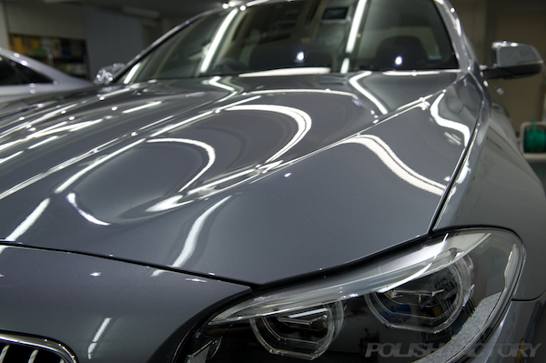BMW 5シリーズ 535i Mスポーツ F10ガラスコーティング施工画像