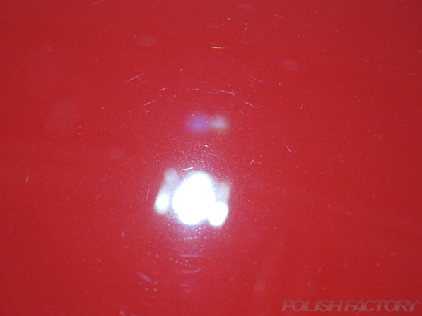 フェラーリFerrari512TRにガラスコーティング、塗装面の傷