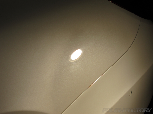 メルセデス・ベンツ S63 AMG 4マチックロングガラスコーティング施工、傷画像