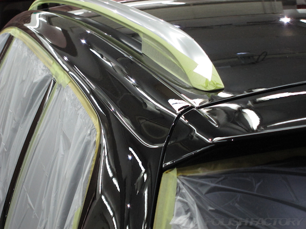 VW フォルクスワーゲン ゴルフヴァリアントにガラスコーティング施工画像