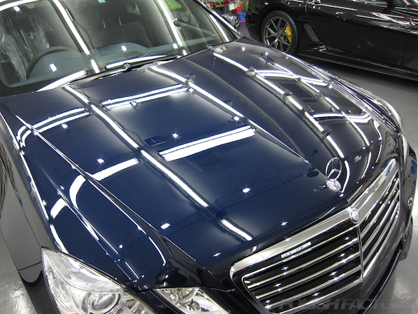 メルセデス・ベンツ E250 ワゴン アバンギャルドガラスコーティング画像