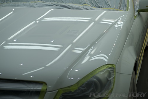 メルセデスベンツC180アバンギャルド_新車ガラスコーティング画像
