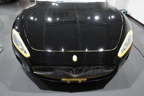 マセラティ Maserati グランツーリズモS ガラスコーティング 施工画像