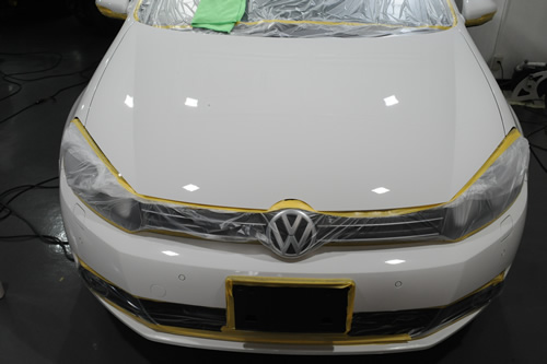 VW ゴルフ GOLF 1_nt.4TSI ガラスコーティング施工画像