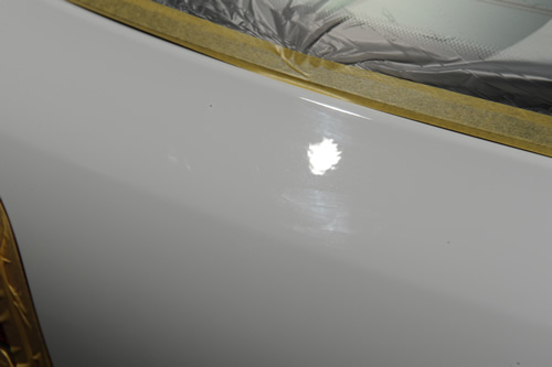 アウディ Audi A3 Sライン ガラスコーティング 施工画像