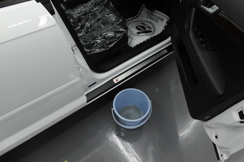 アウディ Audi A3スポーツバック Sライン ガラスコーティング 施工画像