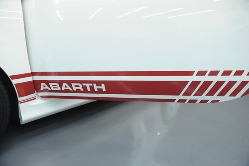 フィアット Fiat アバルト 500施工画像