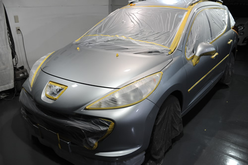 プジョー Peugeot 207SW　奥さま施工画像