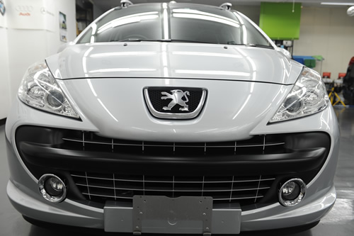 プジョー Peugeot 207SW施工画像