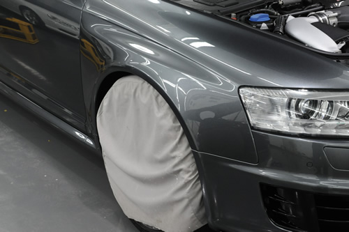 アウディ Audi RS6アバント 施工画像