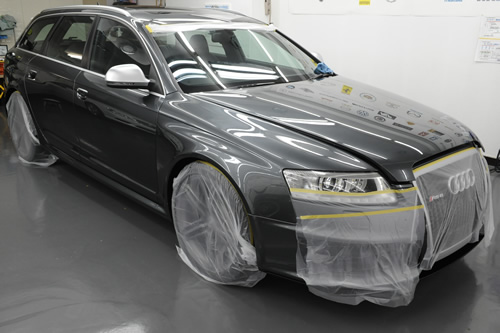 アウディ Audi RS6アバント 施工画像