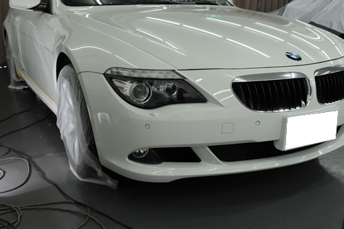BMW 630 磨き修復施工画像
