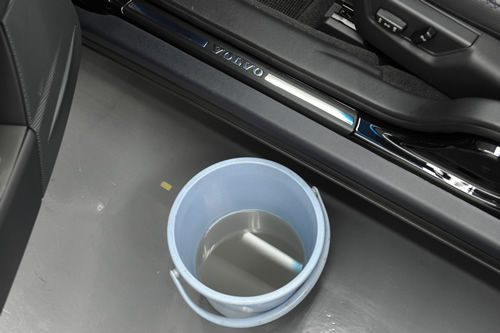 XC70 ガラスコーティング　磨き画像