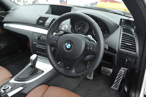 BMW 120i　カブリオレ施工画像