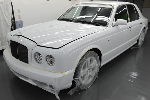 ベントレー BentleyアルナージT磨きガラスコーティング画像