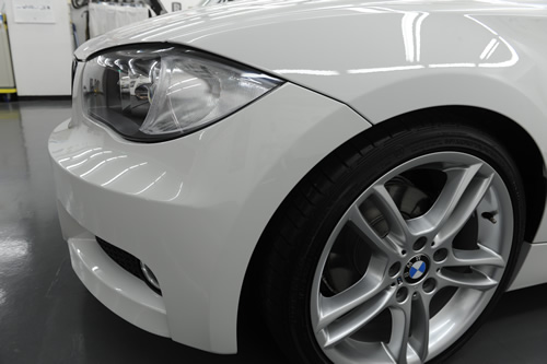 BMW 120i　カブリオレ　MSP施工画像