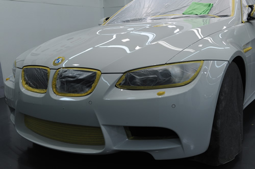 E92　BMW M3　磨きガラスコーティング画像