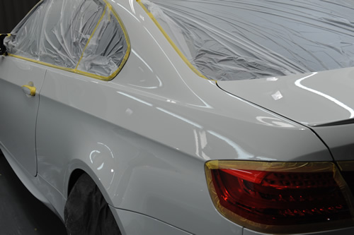 E92　BMW M3　磨きガラスコーティング画像