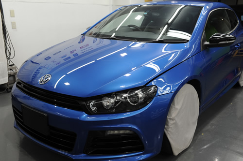 VW シロッコR ガラスコーティング施工画像
