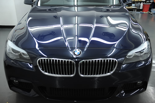 BMW F11 523ツーリングMSP磨きガラスコーティング画像
