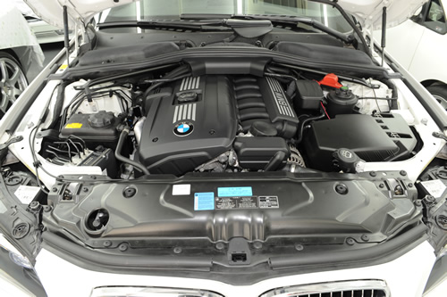 BMW E61 525 ガラスコーティング 施工画像