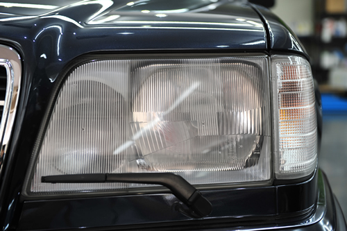 W124 E320T｜磨きガラスコーティング