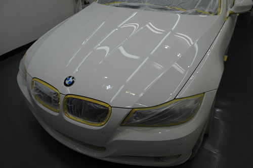BMWE91320ツーリング｜磨きガラスコーティング画像