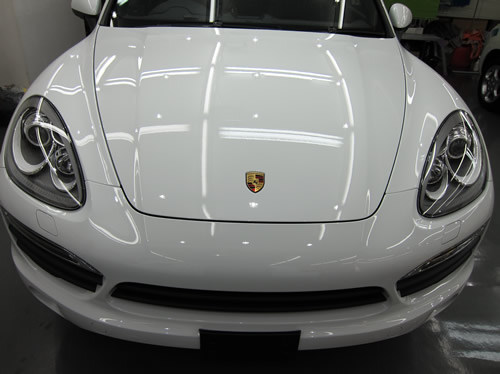 ポルシェ Porsche カイエン｜ボディーガラスコーティング画像