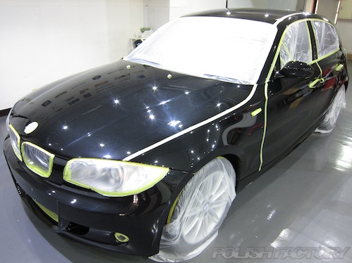 E82 BMW118iMスポーツ施工画像