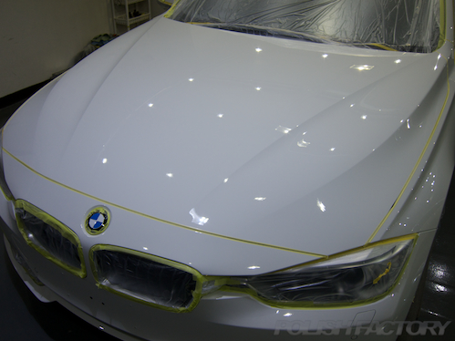 BMW320_F30_ガラスコーティング画像