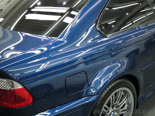 BMW_E46_M3磨きガラスコーティング施工画像