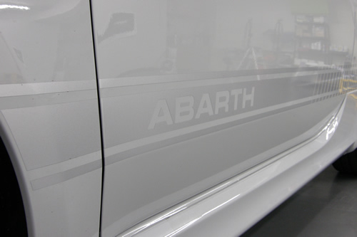 アバルト500C｜新車磨きボディーコーティング画像