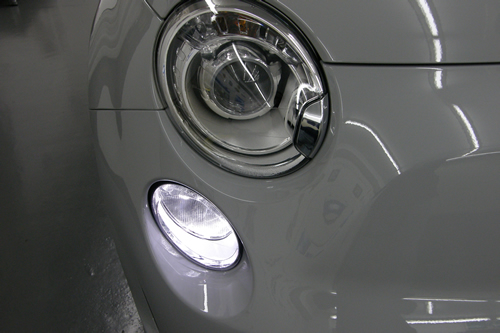 アバルト500C｜新車磨きボディーコーティング画像